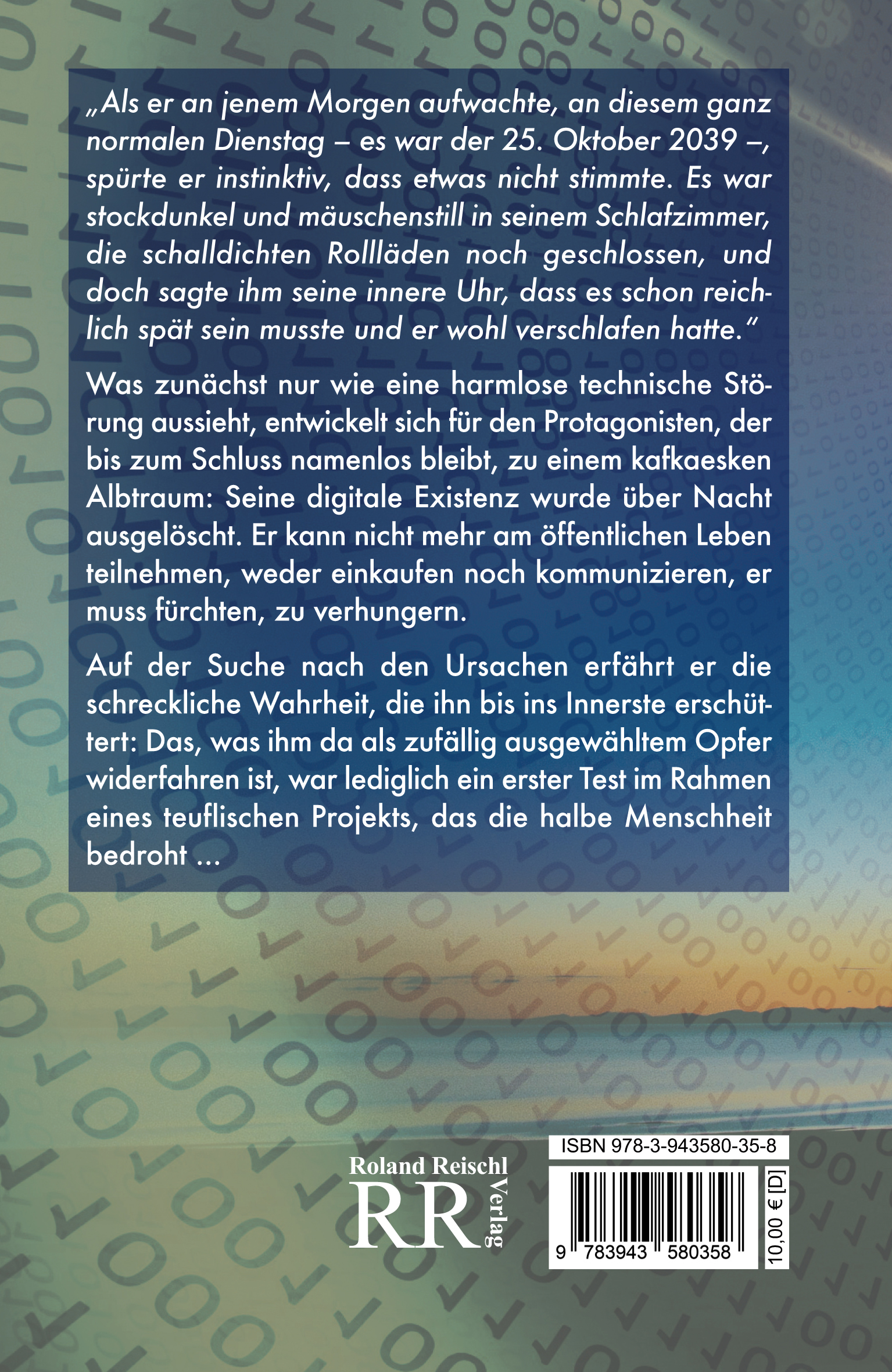 Rückseitencover NIHIL
