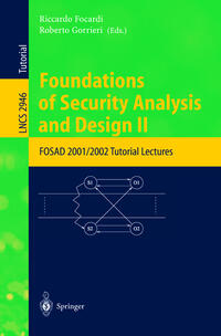 Vorderes Coverbild Foundations of Security Analysis and Design II