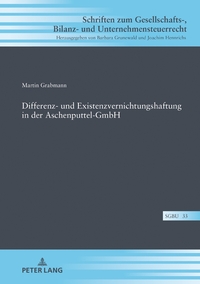 Vorderes Coverbild Differenz- und Existenzvernichtungshaftung in der Aschenputtel-GmbH