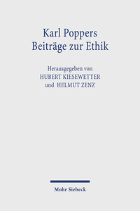 Vorderes Coverbild Karl Poppers Beiträge zur Ethik