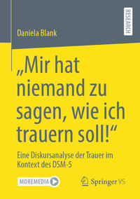 Vorderes Coverbild “Mir hat niemand zu sagen, wie ich trauern soll!”