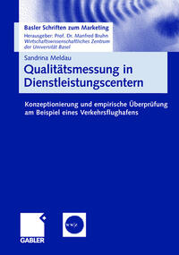 Vorderes Coverbild Qualitätsmessung in Dienstleistungscentern