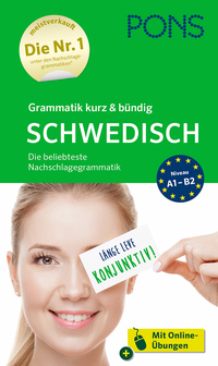 Vorderes Coverbild PONS Grammatik kurz & bündig Schwedisch