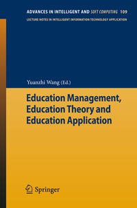 Vorderes Coverbild Education Management, Education Theory and Education Application