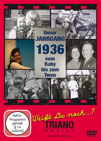 Vorderes Coverbild Unser Jahrgang 1936: vom Baby bis zum Twen - zum 89. Geburtstag