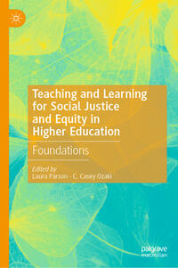 Vorderes Coverbild Teaching and Learning for Social Justice and Equity in Higher Education