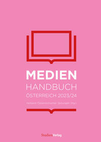 Vorderes Coverbild Medienhandbuch Österreich 2023/24