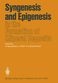 Vorderes Coverbild Syngenesis and Epigenesis in the Formation of Mineral Deposits