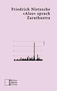 Vorderes Coverbild «Also» sprach Zarathustra