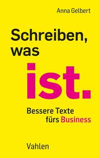 Vorderes Coverbild Schreiben, was ist.