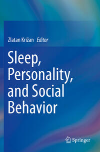 Vorderes Coverbild Sleep, Personality, and Social Behavior