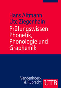 Vorderes Coverbild Prüfungswissen Phonetik, Phonologie und Graphemik