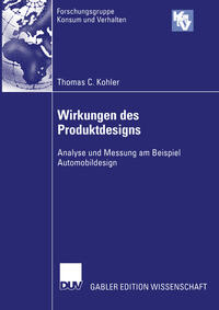 Vorderes Coverbild Wirkungen des Produktdesigns