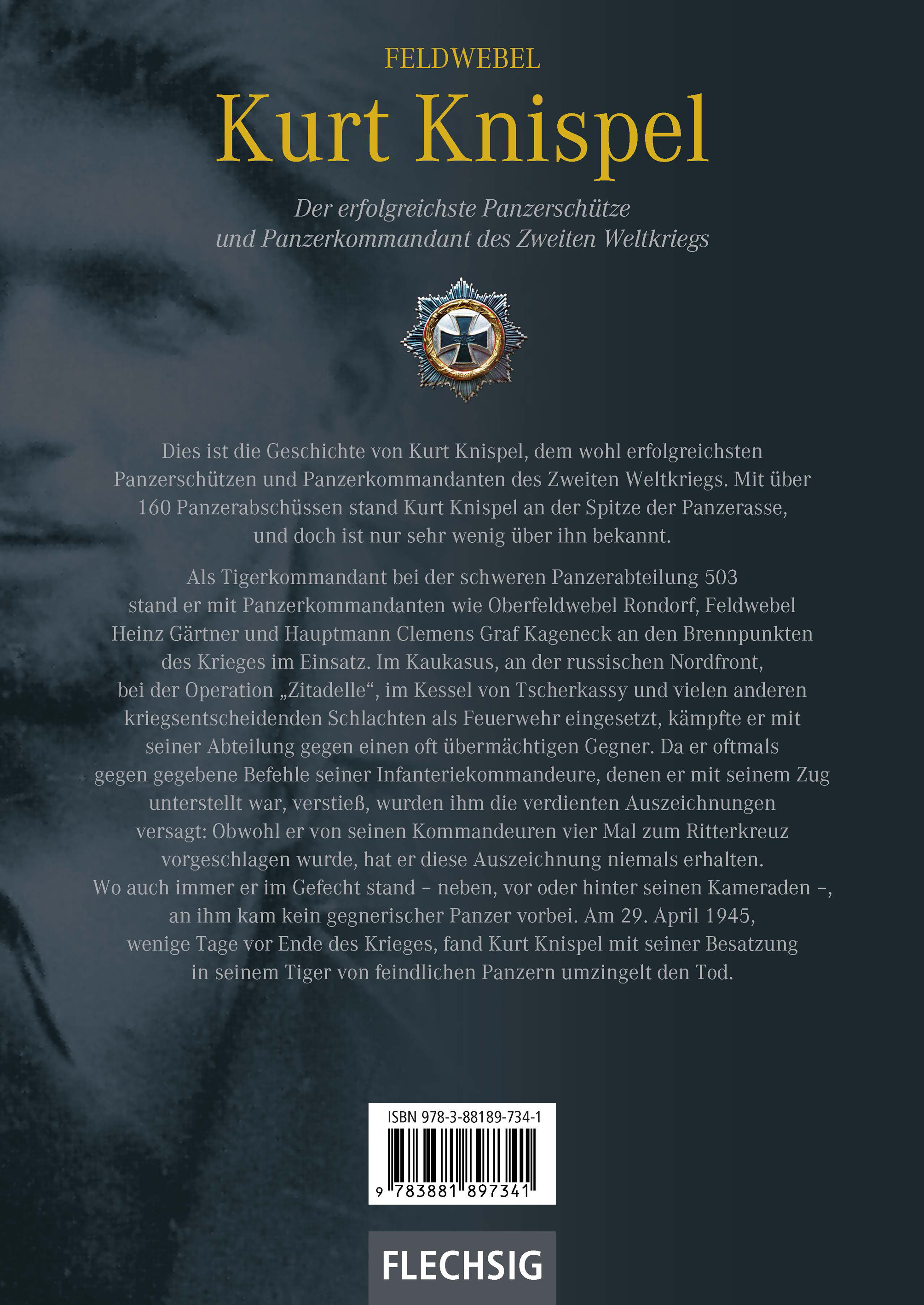 Rückseitencover Feldwebel Kurt Knispel