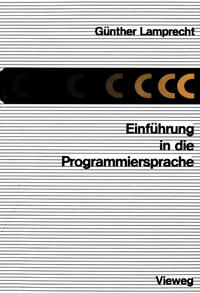 Vorderes Coverbild Einführung in die Programmiersprache C