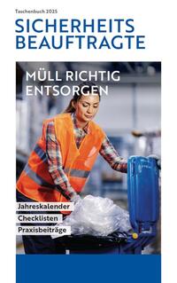 Vorderes Coverbild Taschenbuch Sicherheitsbeauftragte - Ausgabe 2025