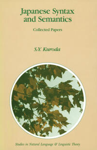 Vorderes Coverbild Japanese Syntax and Semantics