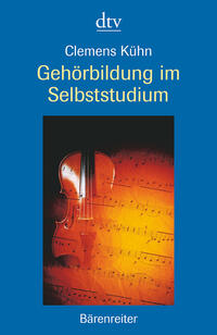 Vorderes Coverbild Gehörbildung im Selbststudium