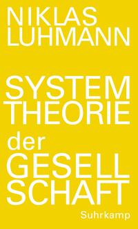 Vorderes Coverbild Systemtheorie der Gesellschaft