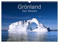 Vorderes Coverbild Grönland - Der Westen (Wandkalender 2025 DIN A3 quer), CALVENDO Monatskalender
