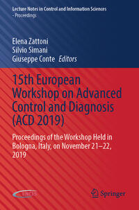 Vorderes Coverbild 15th European Workshop on Advanced Control and Diagnosis (ACD 2019)