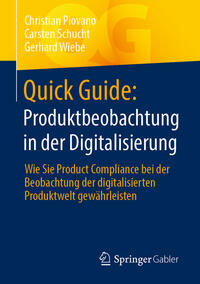 Vorderes Coverbild Quick Guide: Produktbeobachtung in der Digitalisierung