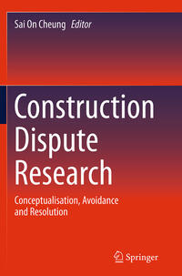 Vorderes Coverbild Construction Dispute Research