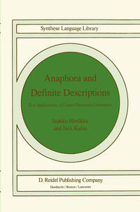 Vorderes Coverbild Anaphora and Definite Descriptions