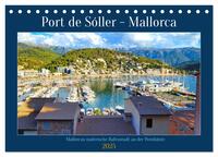 Vorderes Coverbild Port de Sóller - Mallorca (Tischkalender 2025 DIN A5 quer), CALVENDO Monatskalender