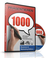 Vorderes Coverbild Präsentieren mit Handzeichnungen - 1000 überzeugende PowerPoint Vorlagen