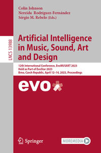 Vorderes Coverbild Artificial Intelligence in Music, Sound, Art and Design
