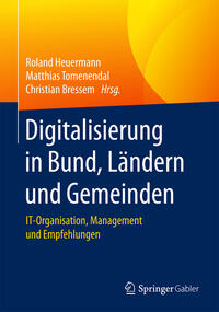 Vorderes Coverbild Digitalisierung in Bund, Ländern und Gemeinden