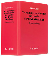 Vorderes Coverbild Verwaltungsvorschriften des Landes Nordrhein-Westfalen