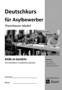 Vorderes Coverbild kitab at-tamarin Deutschkurs für Asylbewerber