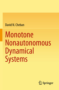 Vorderes Coverbild Monotone Nonautonomous Dynamical Systems