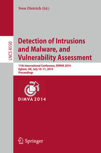Vorderes Coverbild Detection of Intrusions and Malware, and Vulnerability Assessment