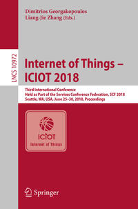 Vorderes Coverbild Internet of Things – ICIOT 2018