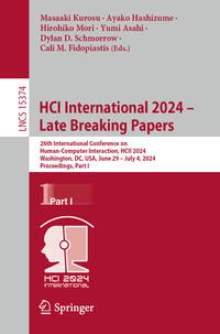 Vorderes Coverbild HCI International 2024 – Late Breaking Papers