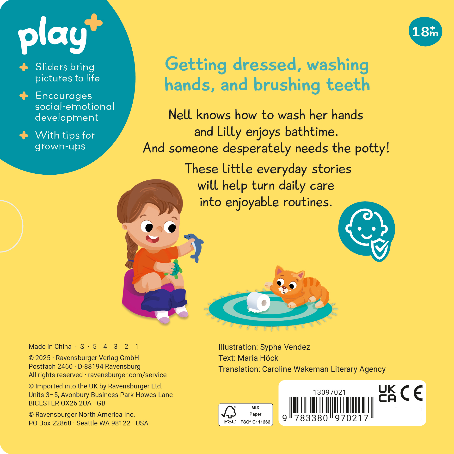 Rückseitencover Play+ Me and My Day: Daily Care