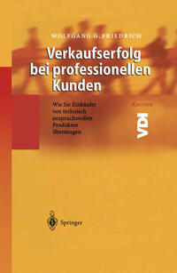 Vorderes Coverbild Verkaufserfolg bei professionellen Kunden