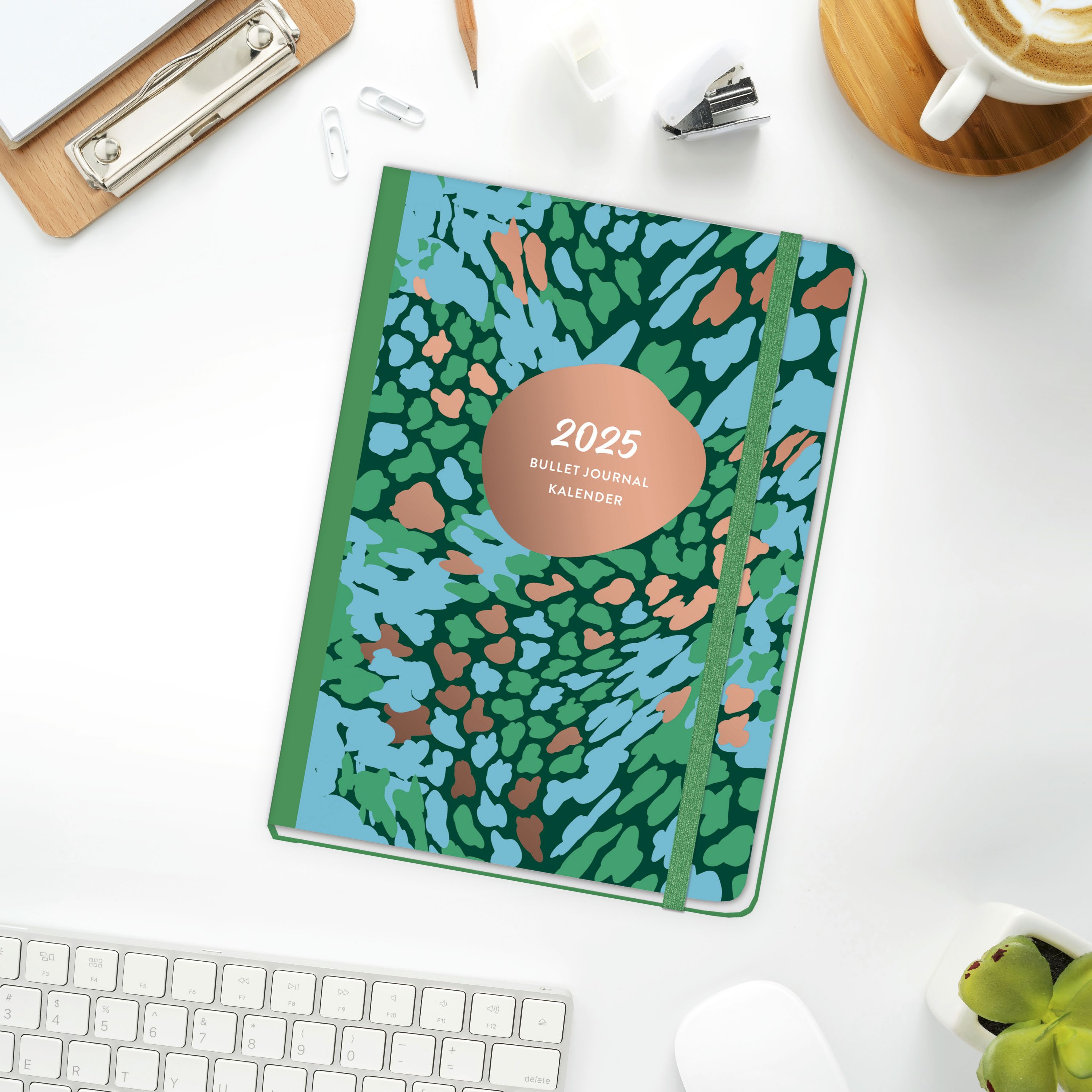 Anderes Coverbild Abstract Bullet Journal A5 2025
