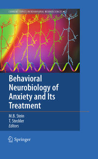 Vorderes Coverbild Behavioral Neurobiology of Anxiety and Its Treatment