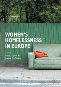 Vorderes Coverbild Women’s Homelessness in Europe