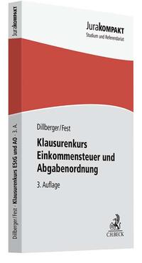 Vorderes Coverbild Klausurenkurs Einkommensteuer und Abgabenordnung