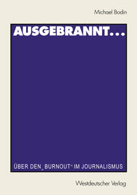 Vorderes Coverbild Ausgebrannt...