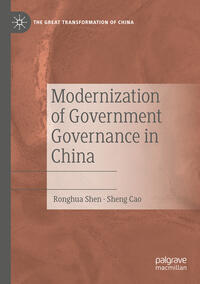 Vorderes Coverbild Modernization of Government Governance in China