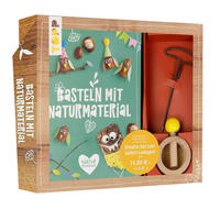 Vorderes Coverbild Kreativ-Set Basteln mit Naturmaterial