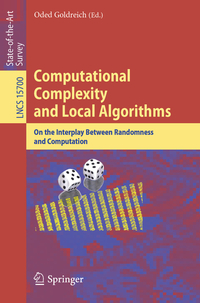 Vorderes Coverbild Computational Complexity and Local Algorithms