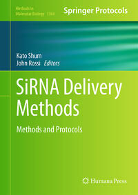 Vorderes Coverbild SiRNA Delivery Methods