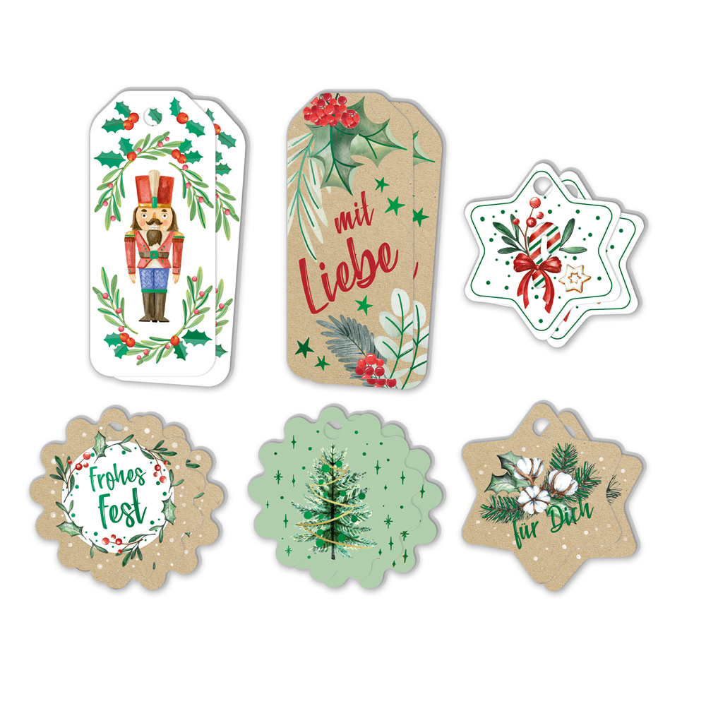 Beispielinhalt (Bild) TRÖTSCH - Geschenkanhänger Weihnachtstraum